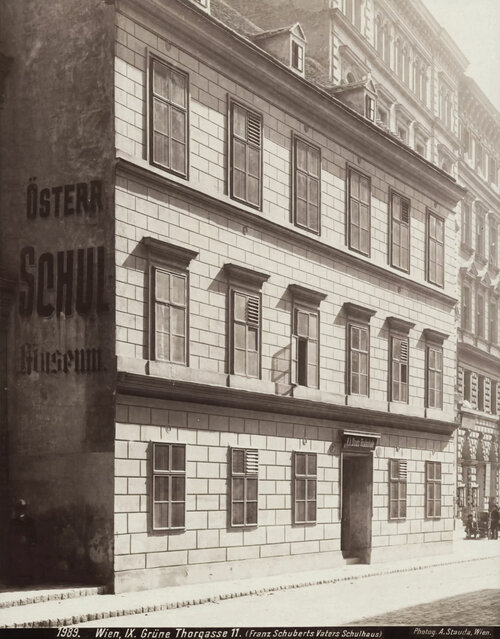 Wien, Grünentorgasse 11, 1905, Schulhaus