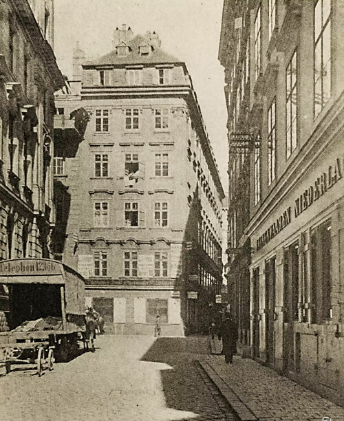 Winterhaus - Tuchlauben 20, Wien, 1902